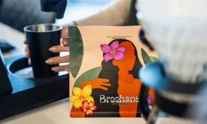 Home 903 A coffee bag from Breehant Coffee Roastery.