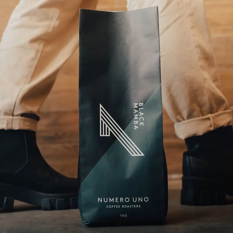 Side gusset coffee pouch