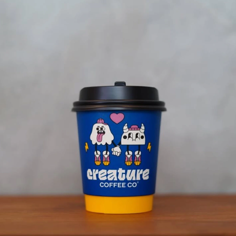 Creature coffee packaging