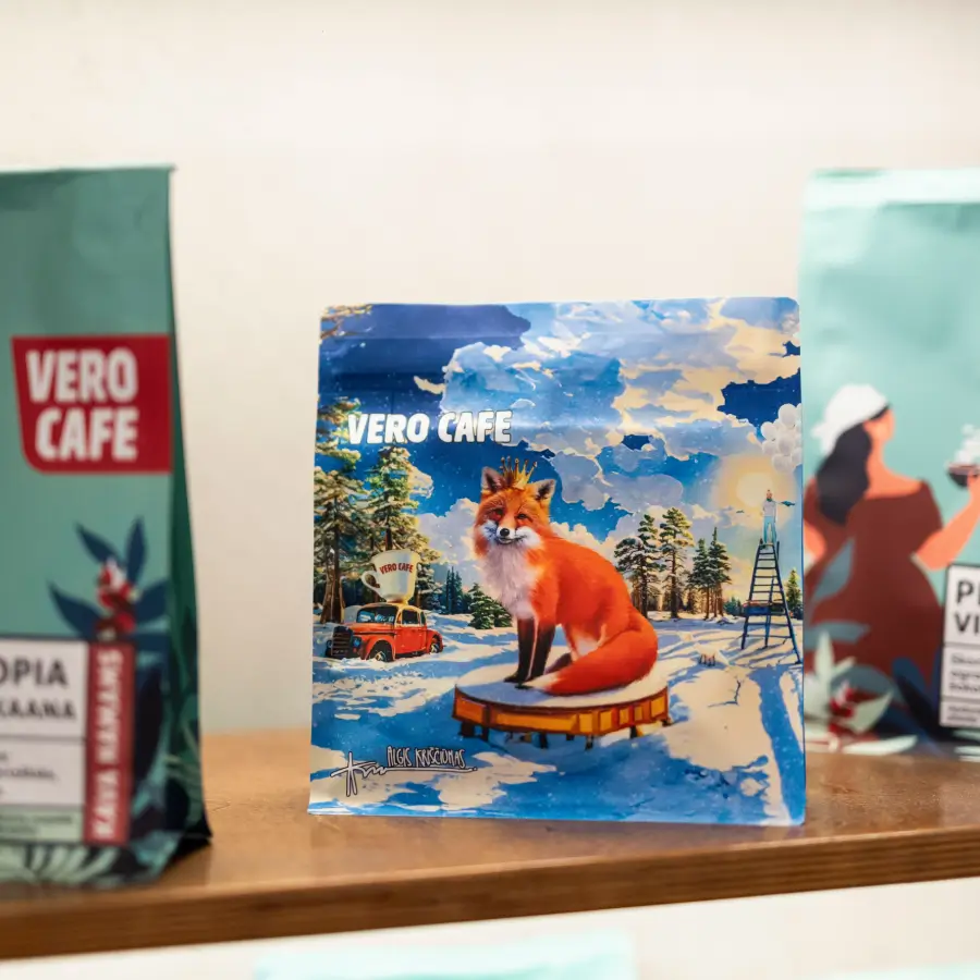 Vero Cafe packaging